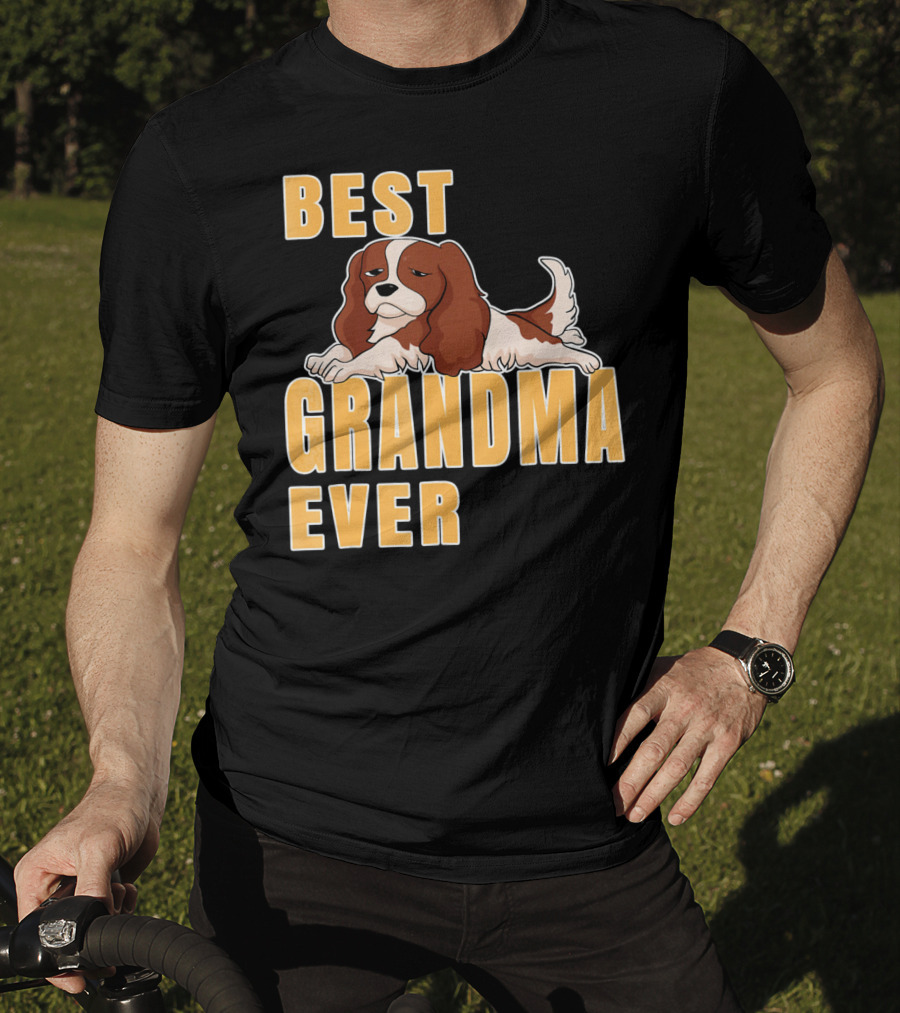 Best Cavalier King Charles Spaniel Grandma Ever T-Shirt