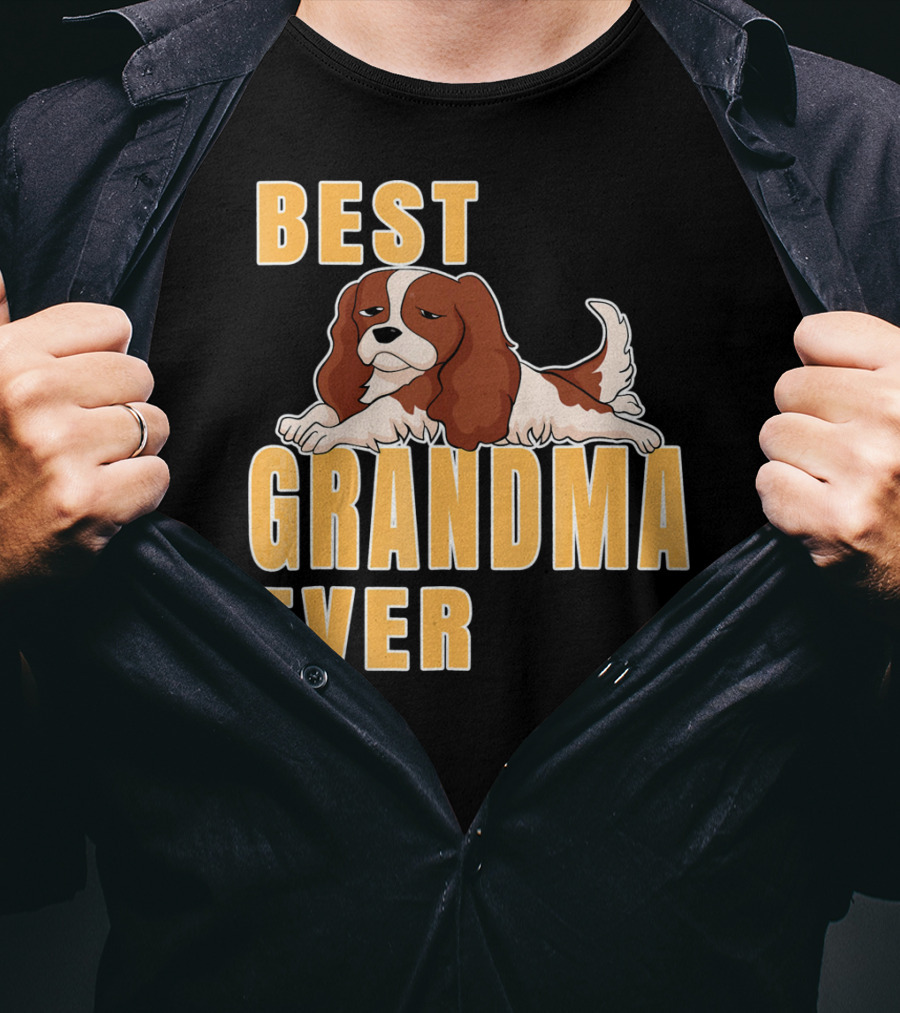 Best Cavalier King Charles Spaniel Grandma Ever T-Shirt