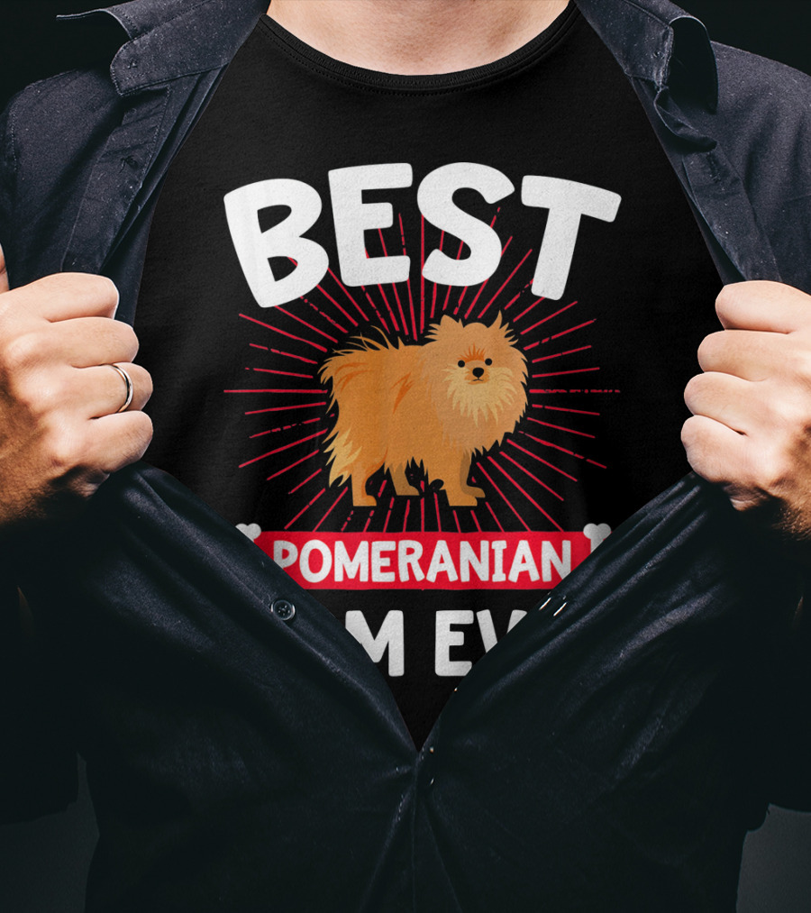 Best Pomeranian Mom Ever T-Shirt