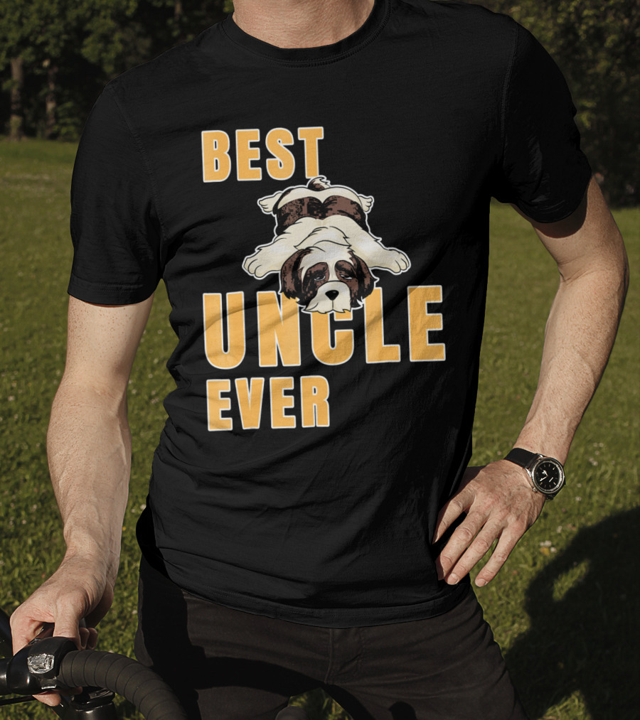 Best Shih Tzu Uncle Ever Dog T-Shirt