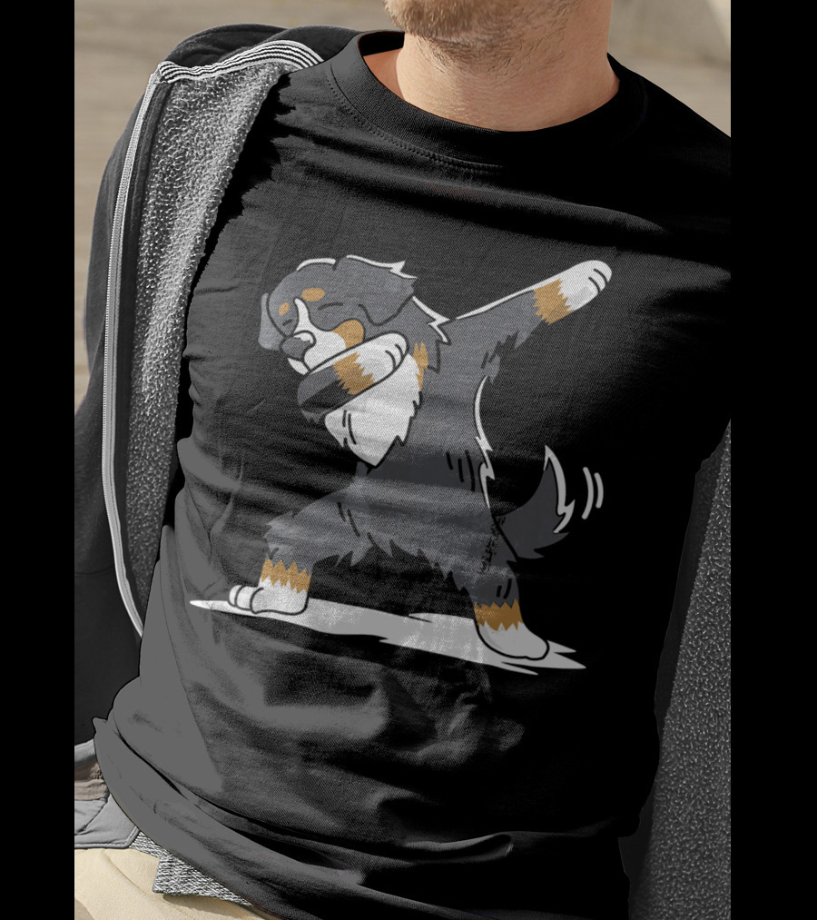 Cavalier King Charles Spaniel Dabbing Shetland Dog T-Shirt
