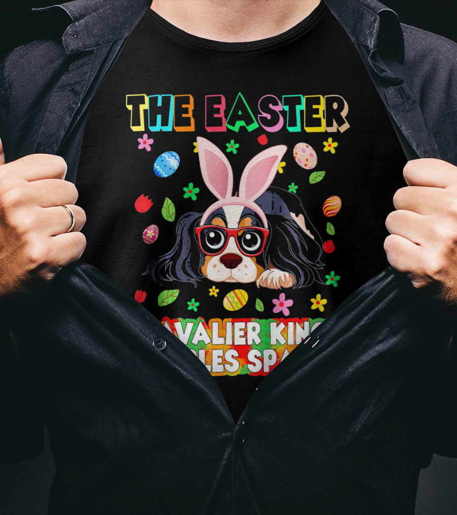 The Easter Cavalier King Charles Spaniel T-Shirt
