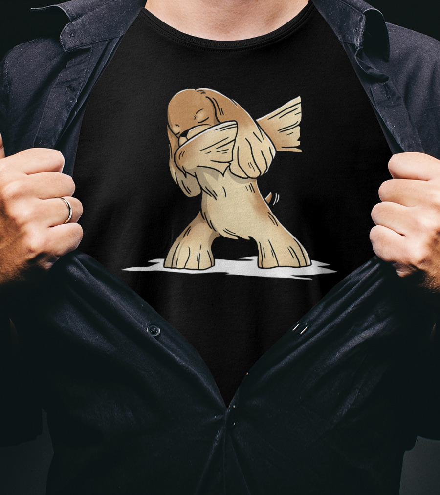 Cocker Spaniel Dabbing Funny Dog Pose T-Shirt