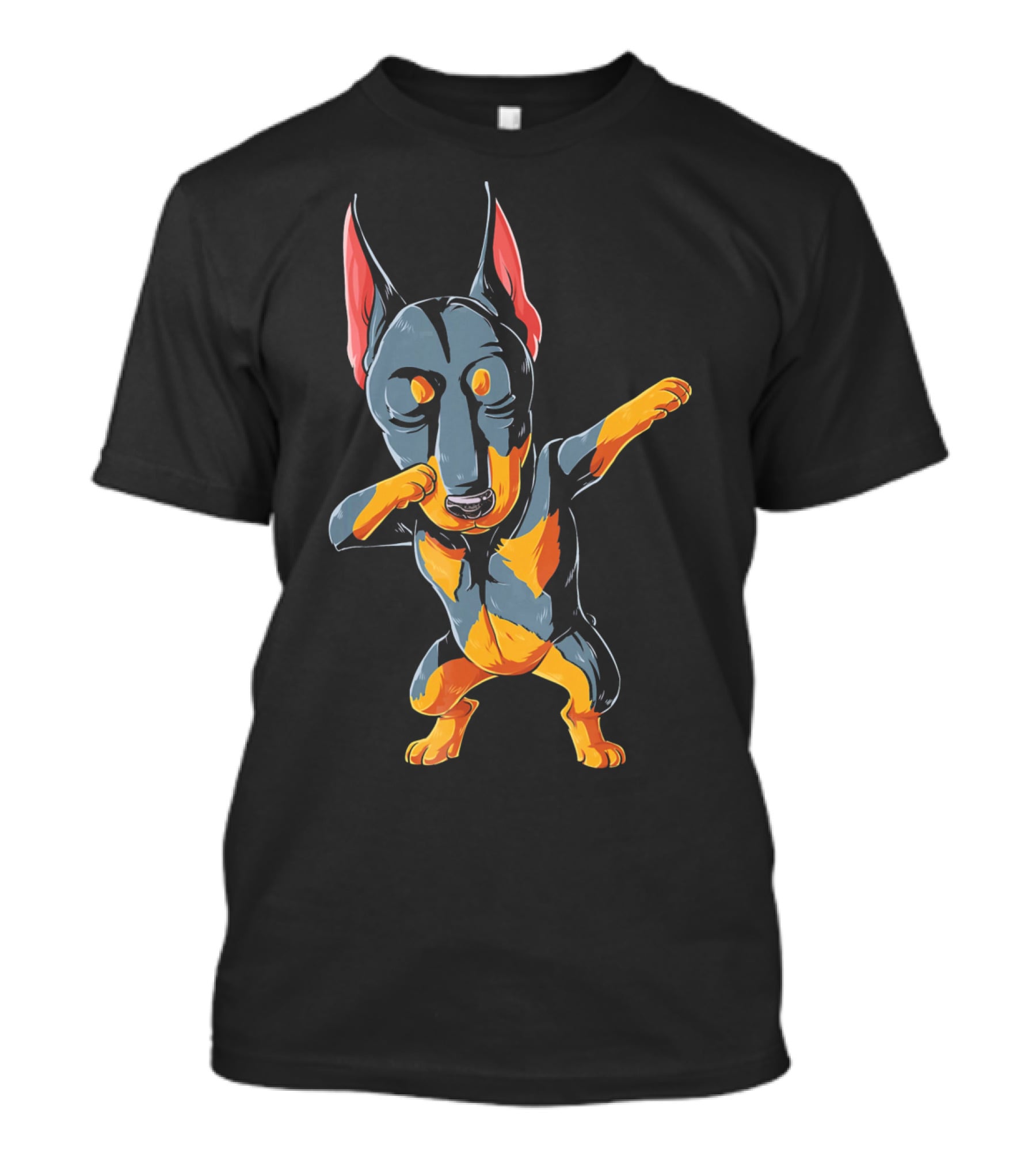Kids Doberman Pinscher Dabbing Boys Dab T-Shirt