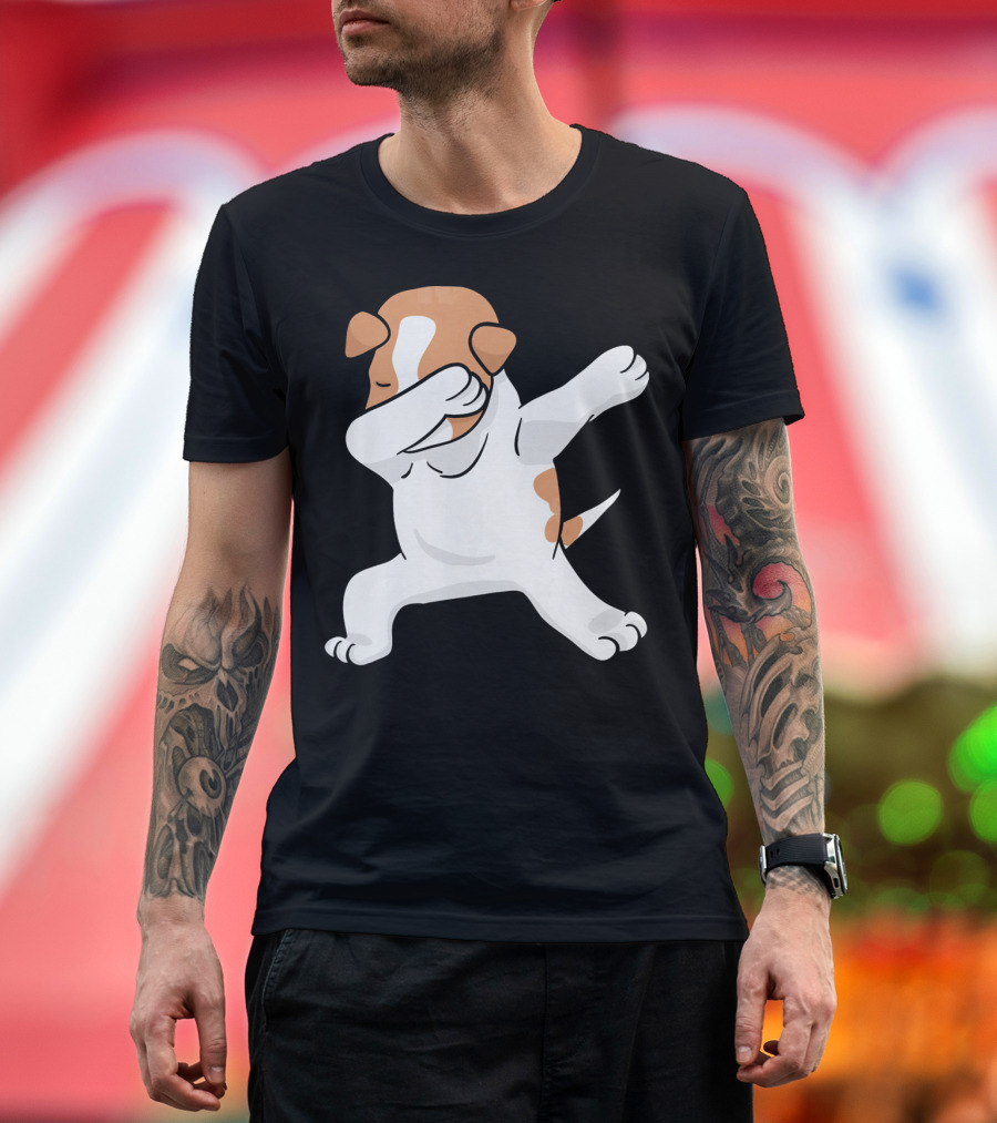 Dabbing Jack Russell Terrier Dab Dance Pose T-Shirt