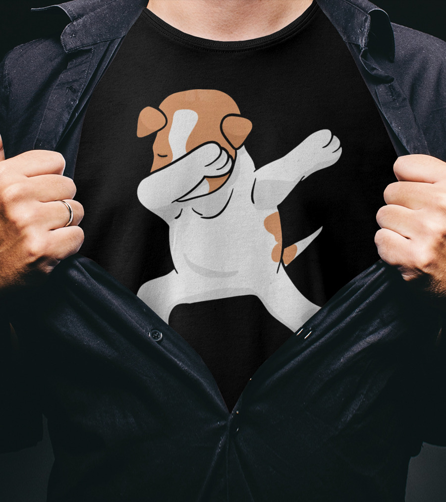 Dabbing Jack Russell Terrier Dab Dance Pose T-Shirt