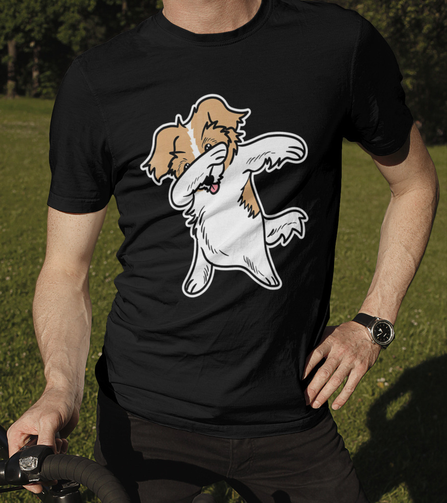 Dabbing Shih Tzu Kids Puppy Dance T-Shirt