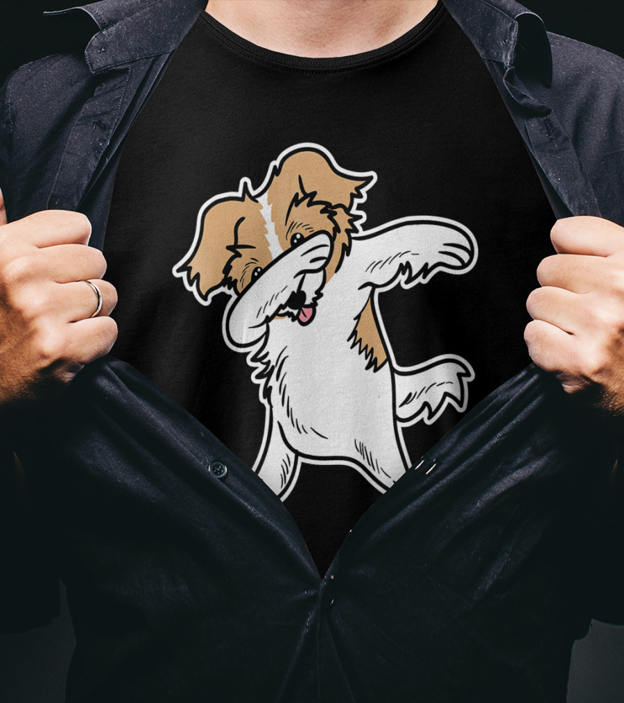 Dabbing Shih Tzu Kids Puppy Dance T-Shirt