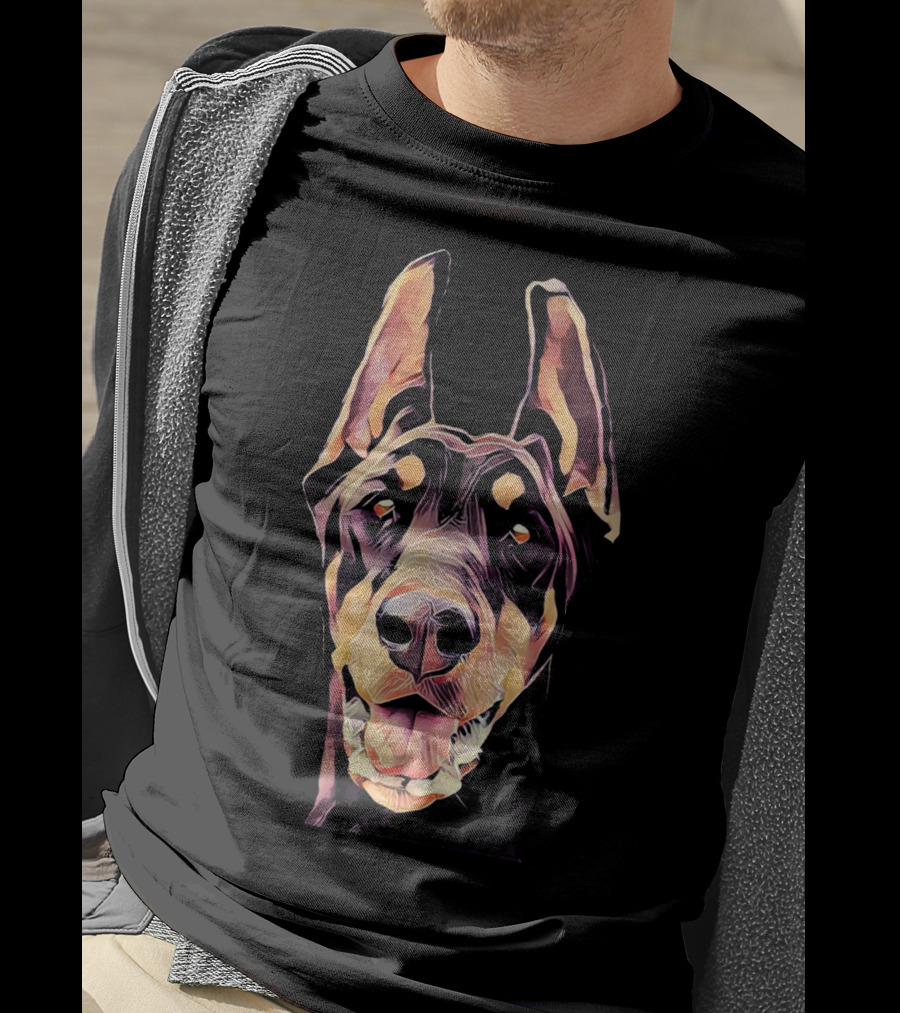 Doberman Pinscher Dobie Classic Dog T-Shirt