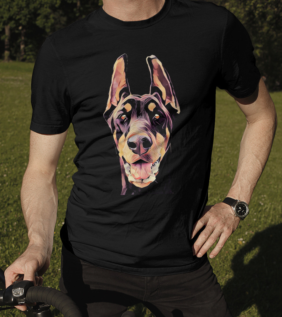 Doberman Pinscher Dobie Classic Dog T-Shirt