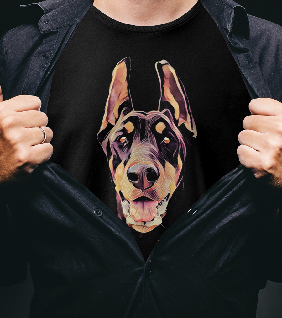 Doberman Pinscher Dobie Classic Dog T-Shirt