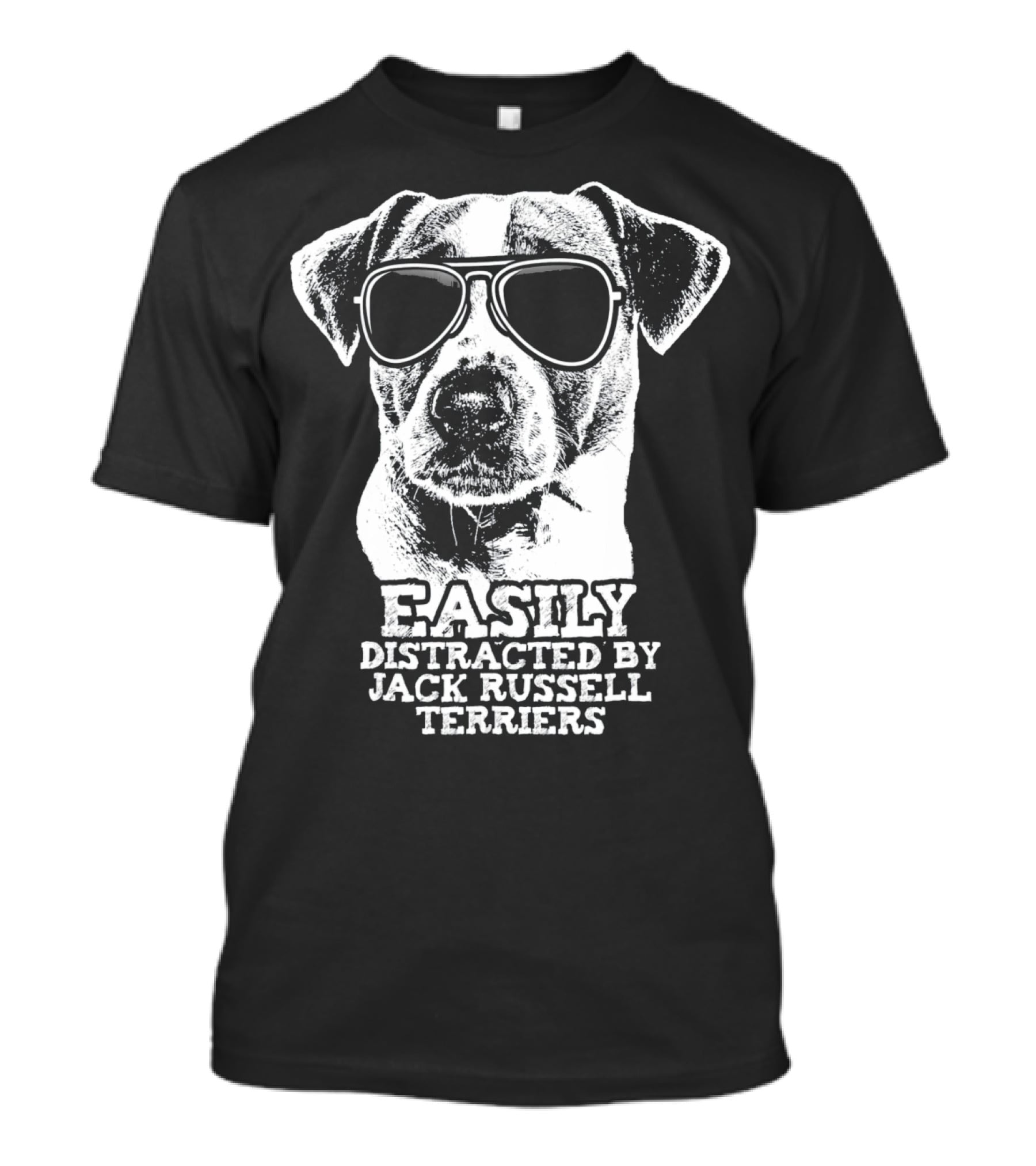 Easily Distracted By Jack Russell Terriers T-Shirt