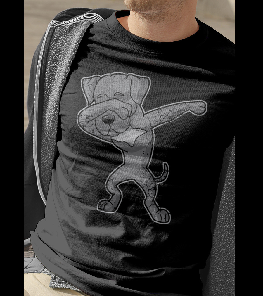 Great Dane Dog Dabbing Pose T-Shirt