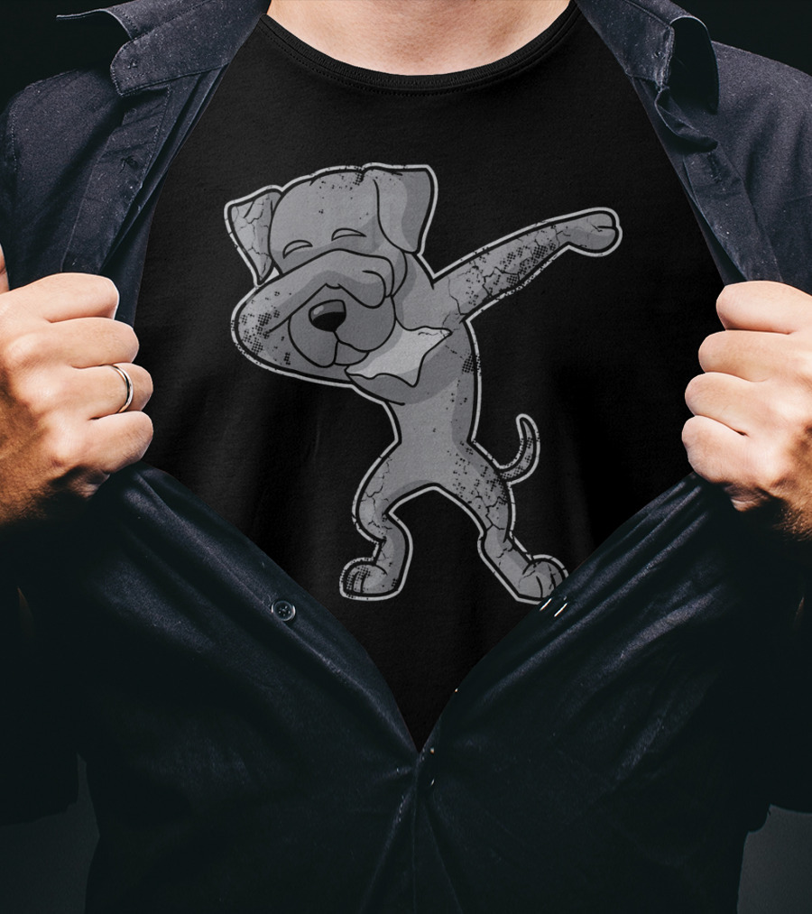 Great Dane Dog Dabbing Pose T-Shirt