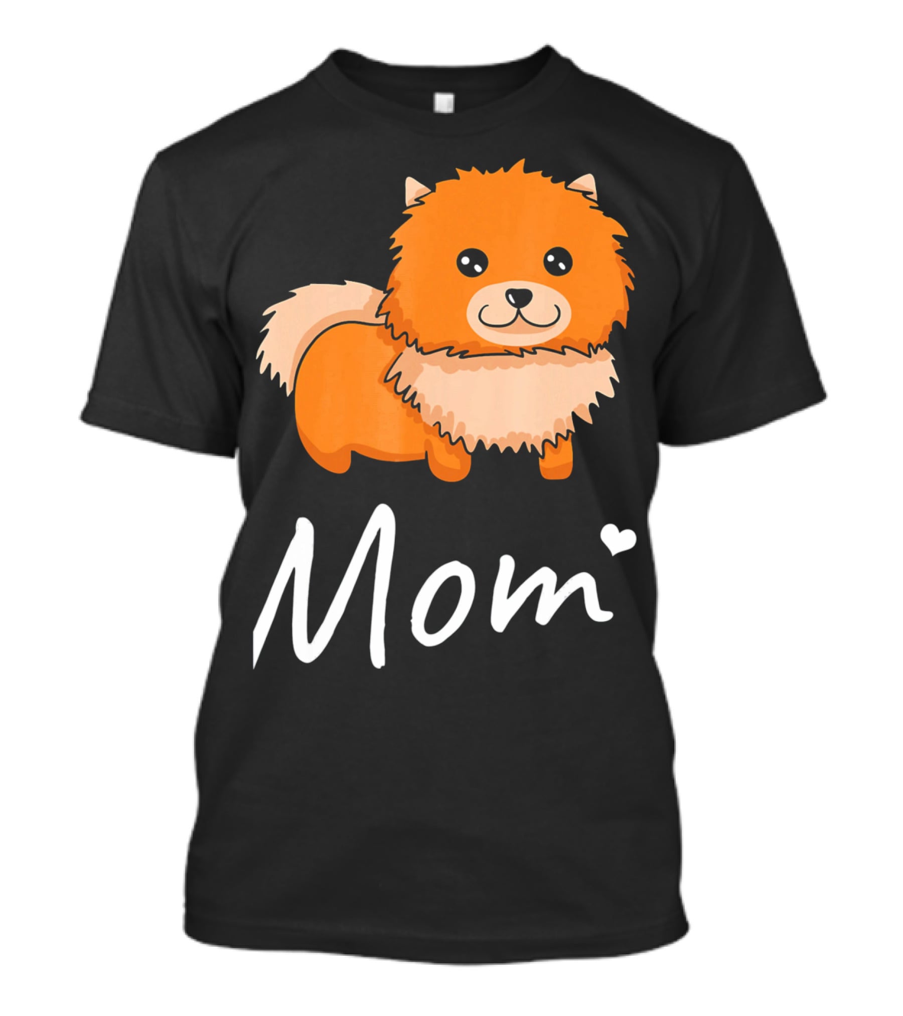 Pomeranian Mom I Love Dogs Dog Moms T-Shirt