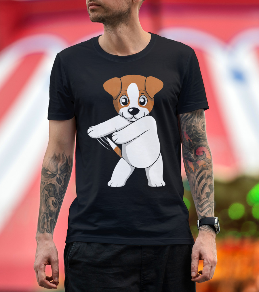 Jack Russell Terrier Dog Floss Dance Flossing T-Shirt