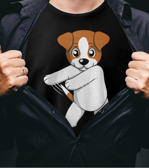 Jack Russell Terrier Dog Floss Dance Flossing T-Shirt