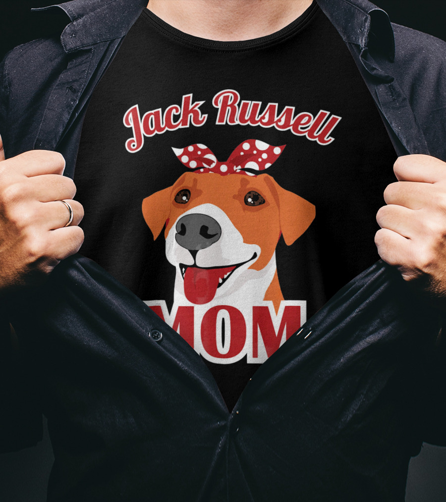 Jack Russell Terrier Mom Puppy Dog T-Shirt