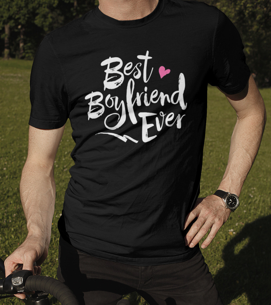 Best Boyfriend Ever Valentine Heart T-Shirt