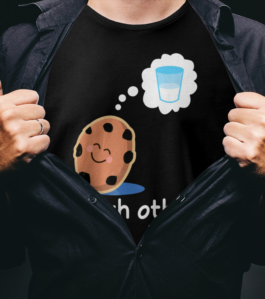 Couples Matching Cookie And Milk Each Other Valenti T-Shirt