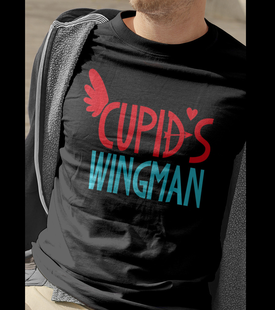 Cupid's Wingman Funny Valentine's Day T-Shirt