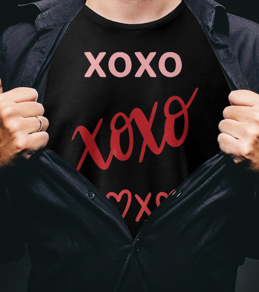 Cute Valentine XOXO Heart XOXO Valenti T-Shirt