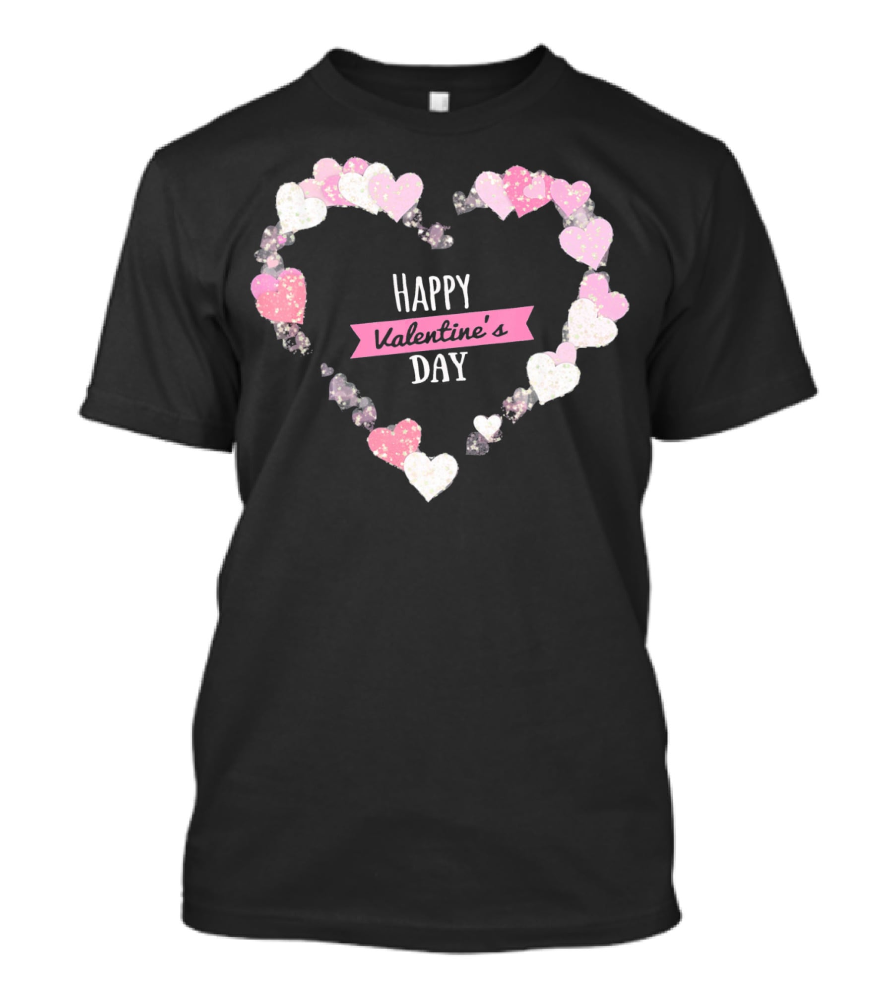 Happy Valentine's Day Heart With Cute Lover T-Shirt