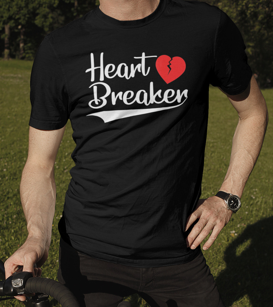 Heart Breaker Broken Heart Valentines Day T-Shirt