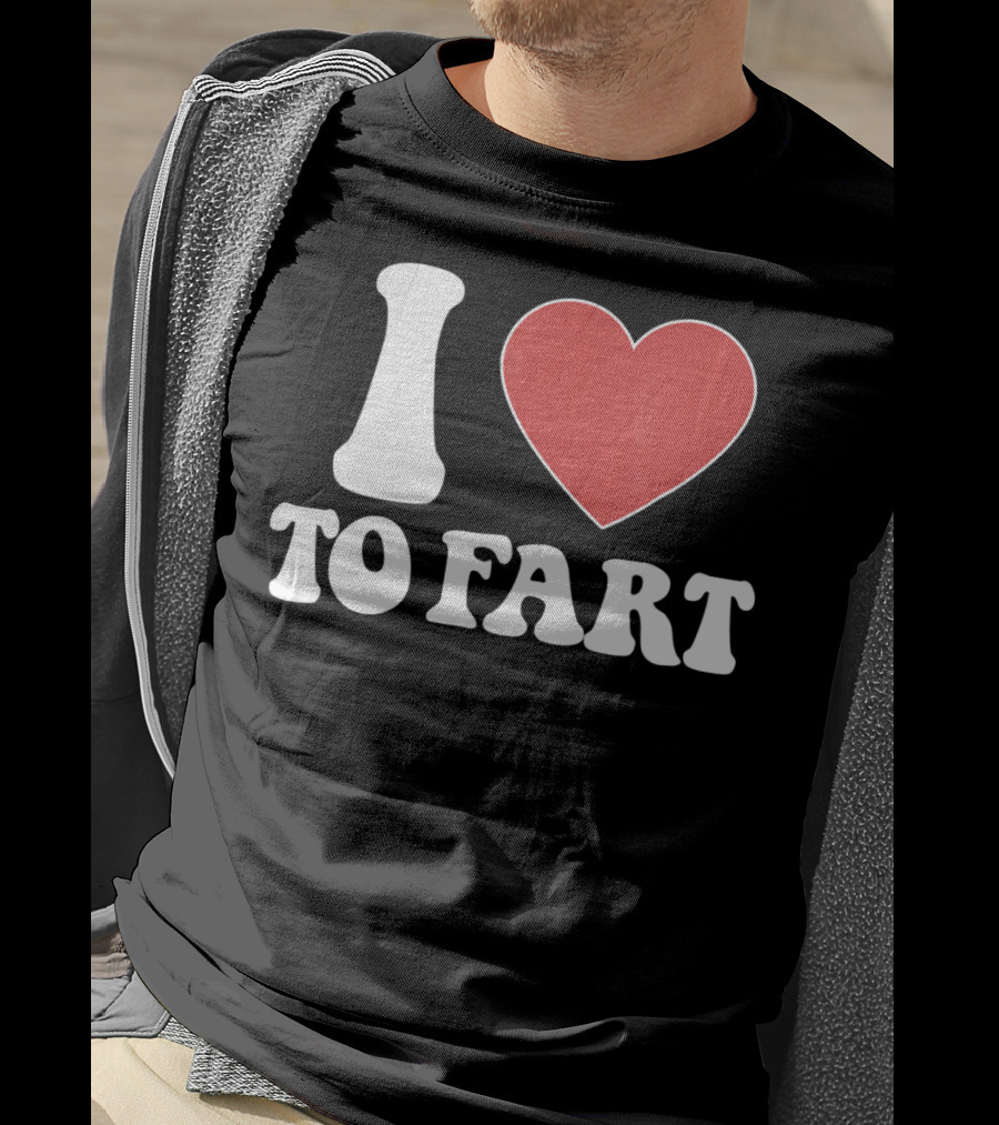 I HEART TO FART Funny Valentines T-Shirt