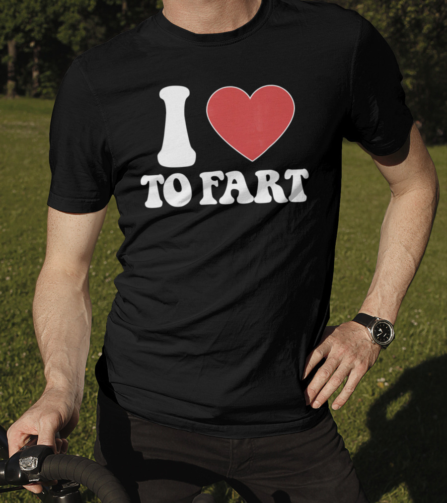 I HEART TO FART Funny Valentines T-Shirt