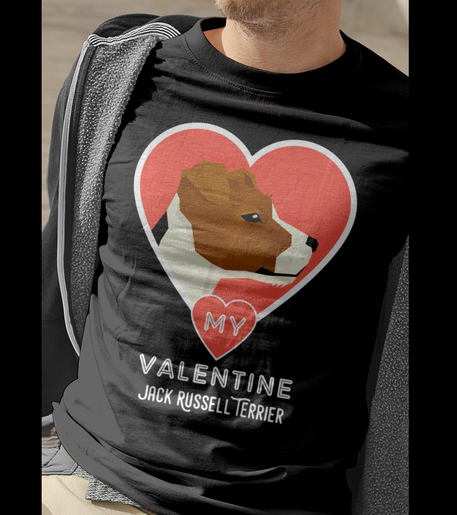 My Valentine Jack Russell Terrier T-Shirt