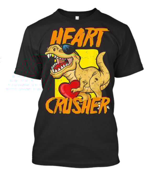 HEART CRUSHER Kids Dinosaur T-Shirt