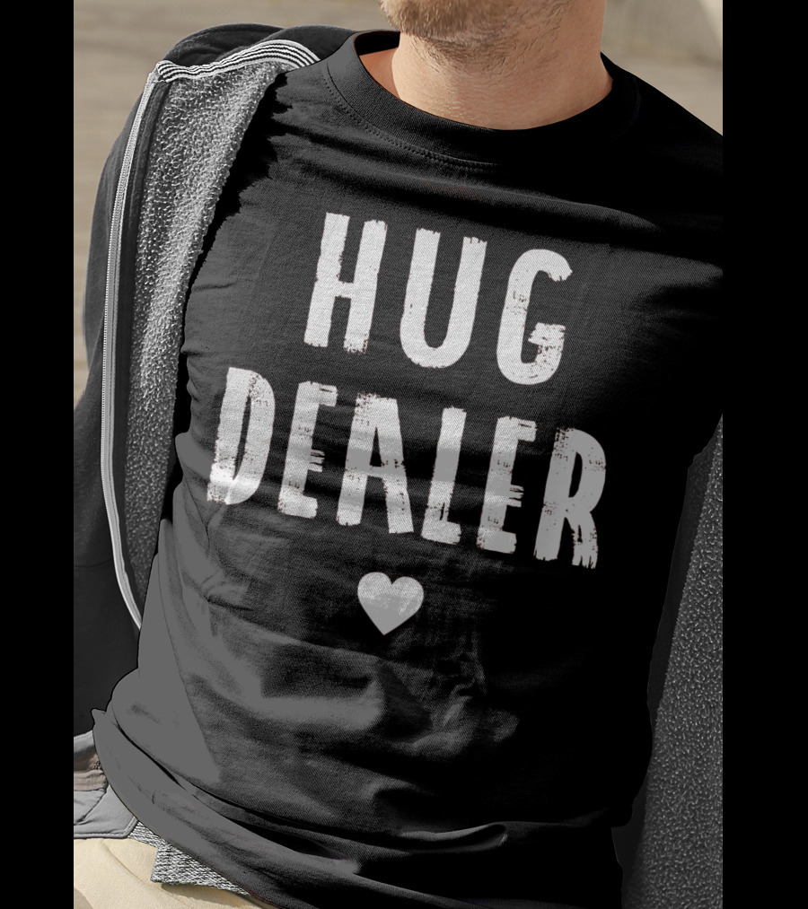 Kids Valentine's Day Hug Dealer Heart T-Shirt