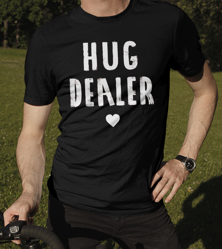 Kids Valentine's Day Hug Dealer Heart T-Shirt