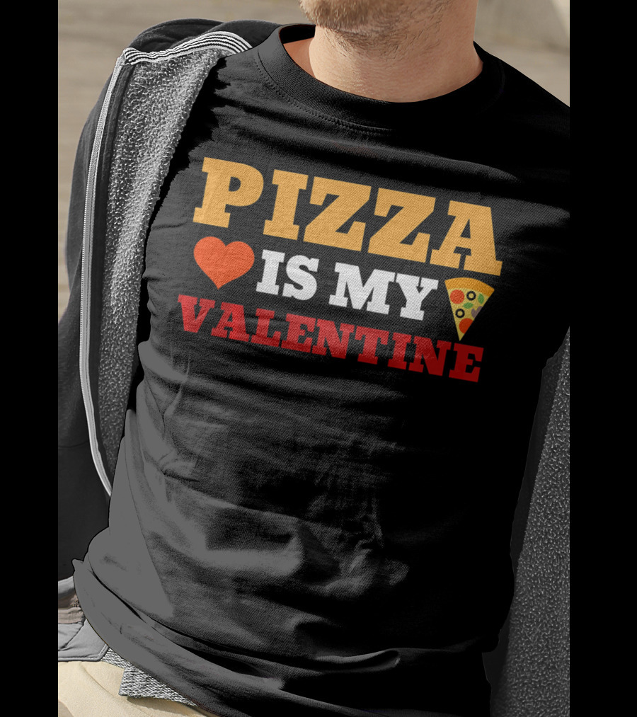 Pizza Heart Is My Slice Valentine T-Shirt
