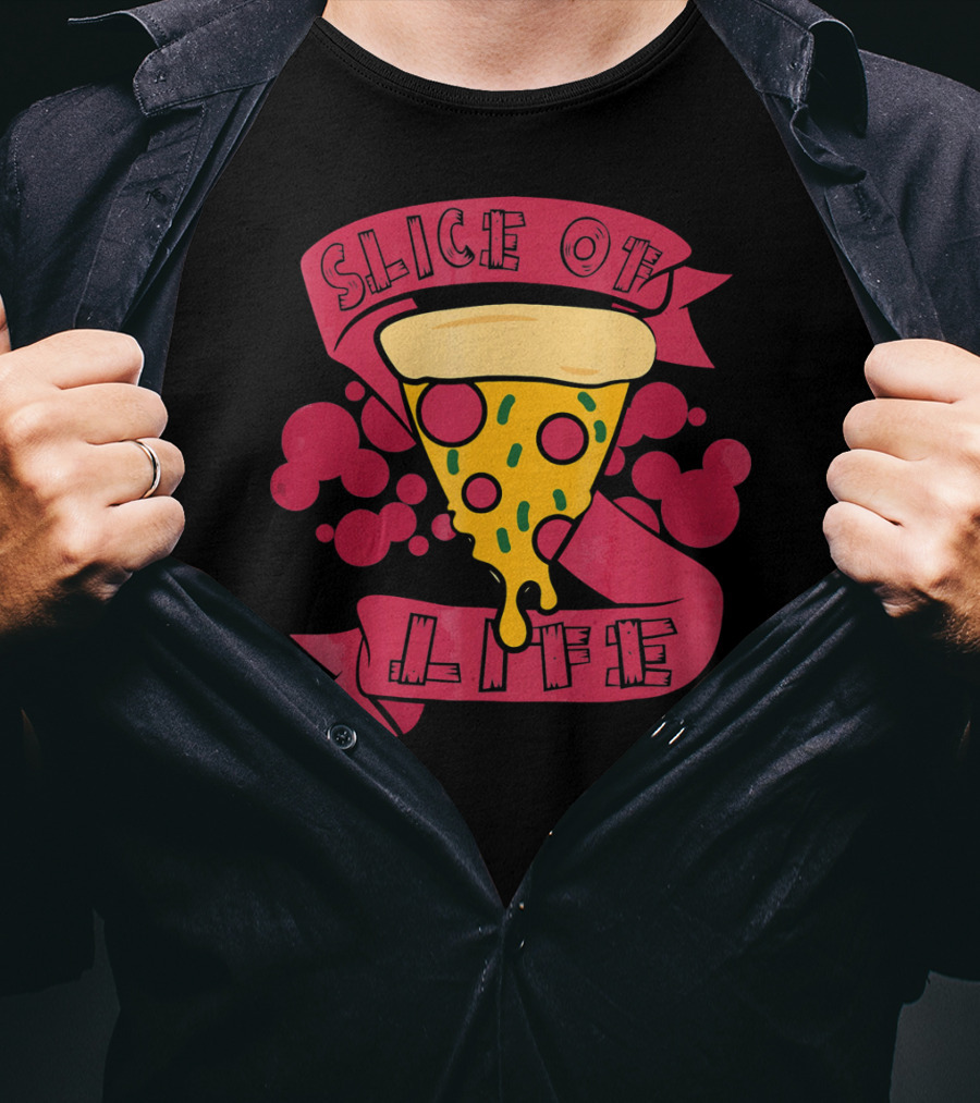 Slice Of Life Pizza Valentine's T-Shirt