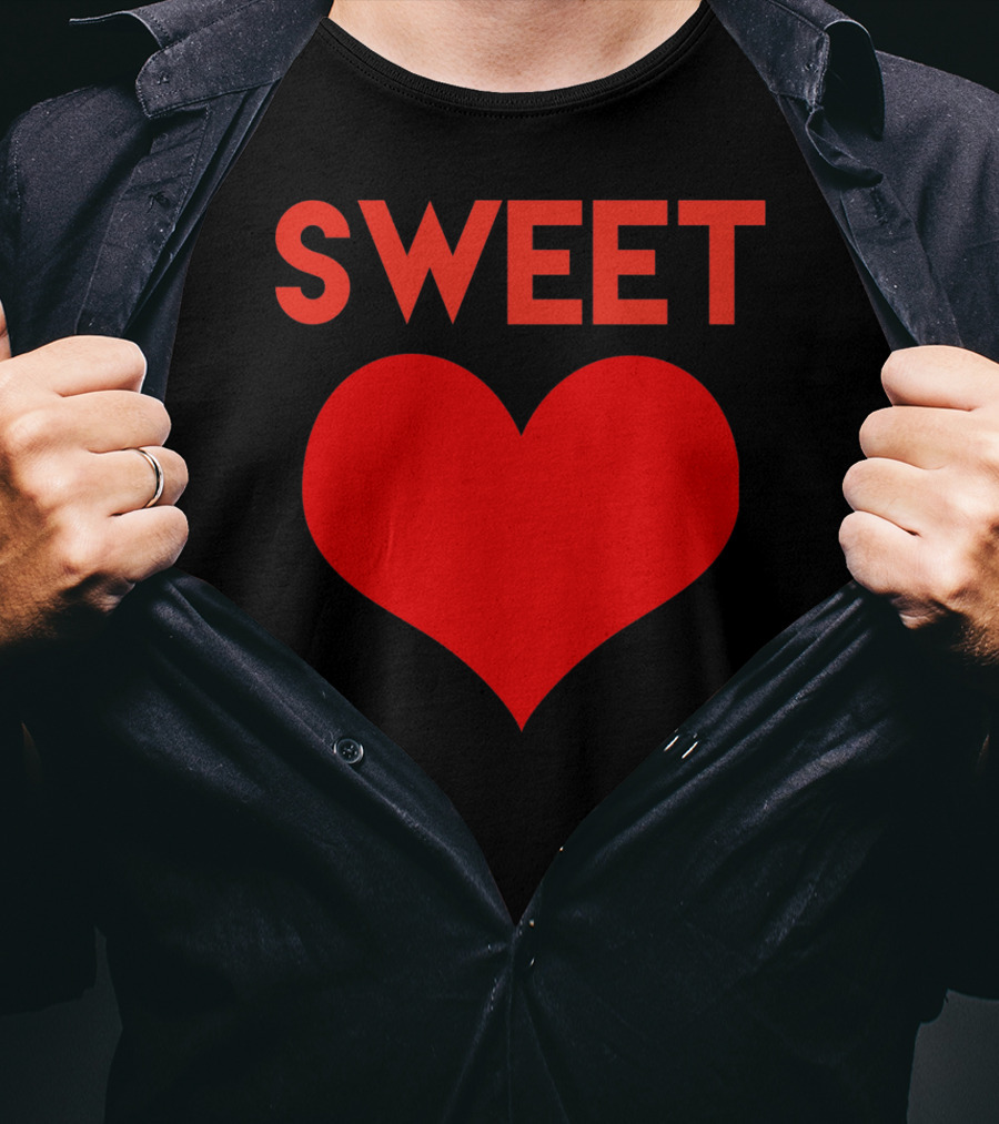 Sweet Heart Cute Funny Valentines Day Love T-Shirt