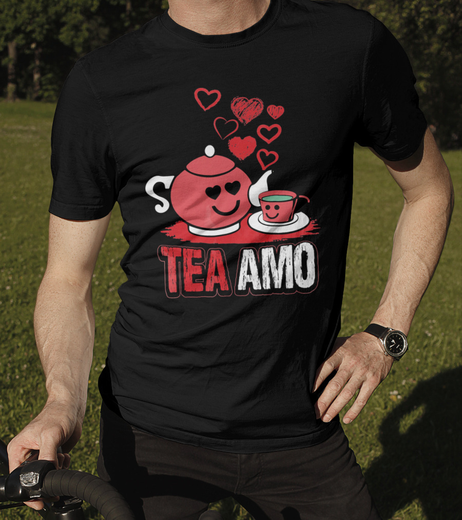 Tea Amo Truth Tea Sis Sommelier Valentines Day T-Shirt