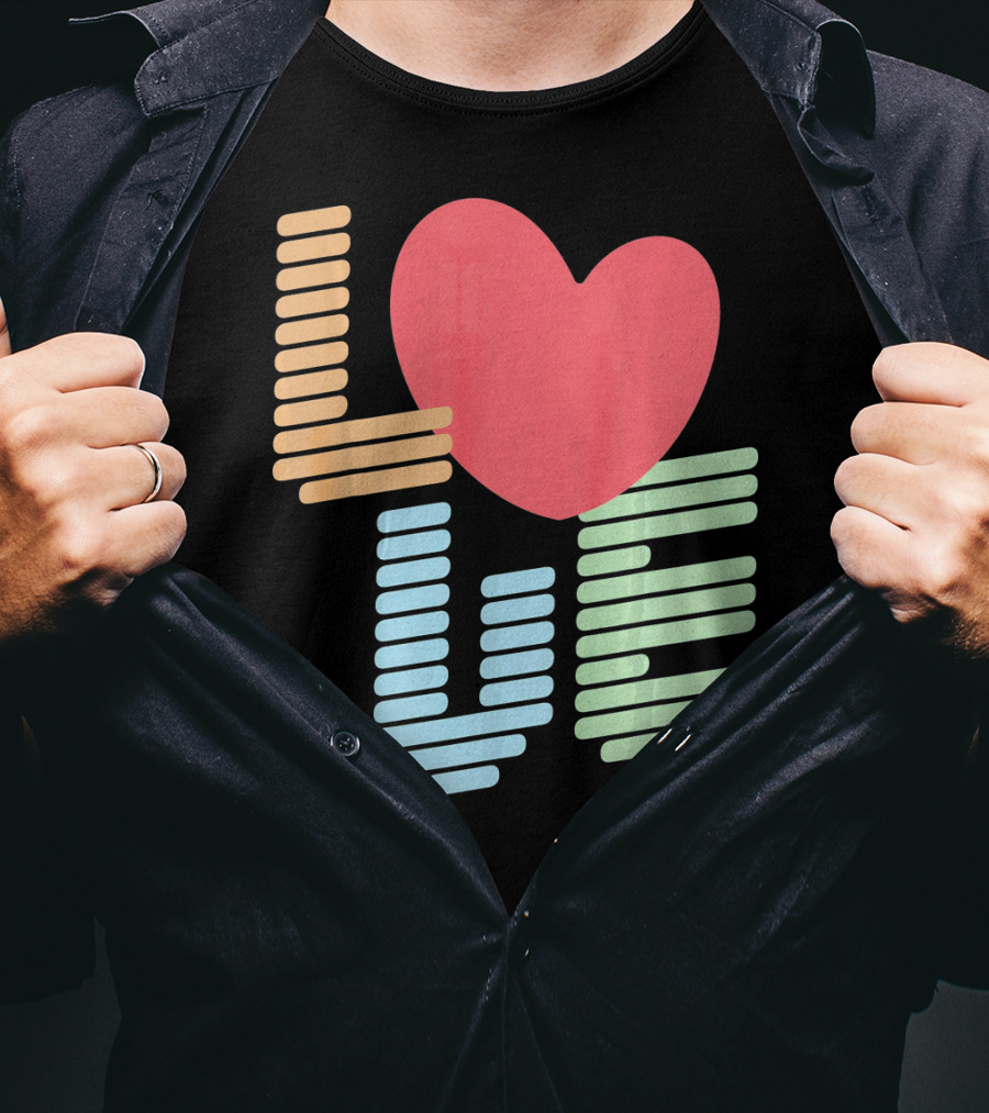 Love Heart Valentine T-Shirt