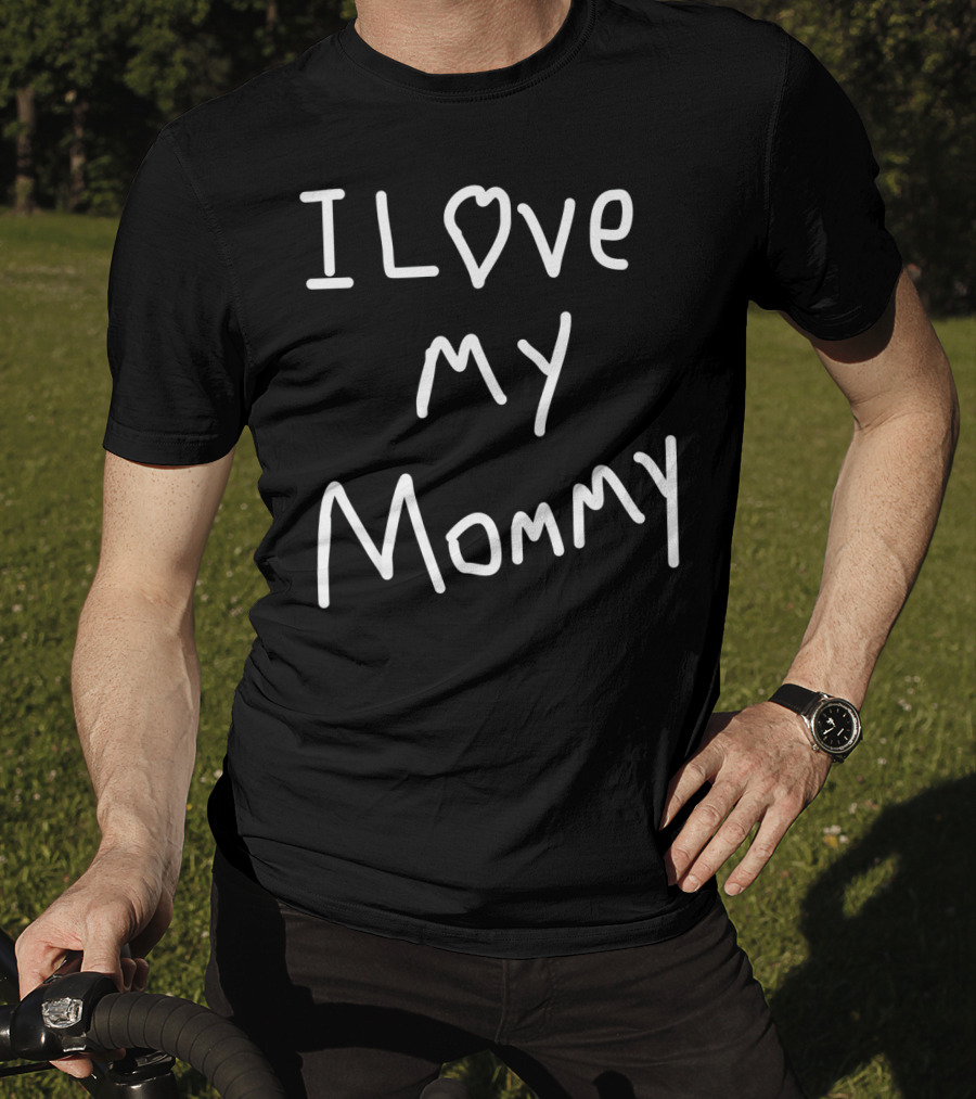 I Love My Mommy Valentine Heart T-Shirt