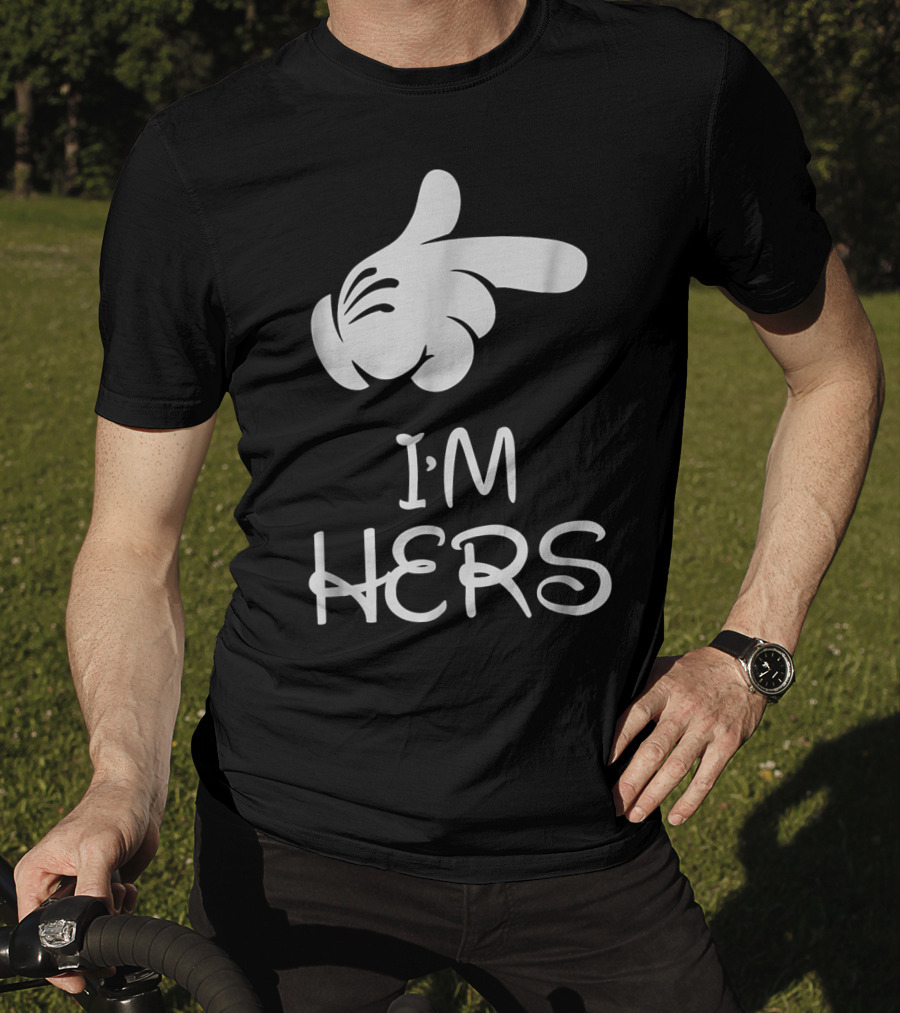 I'm Hers Funny Couple Valentine's Day Mens T-Shirt