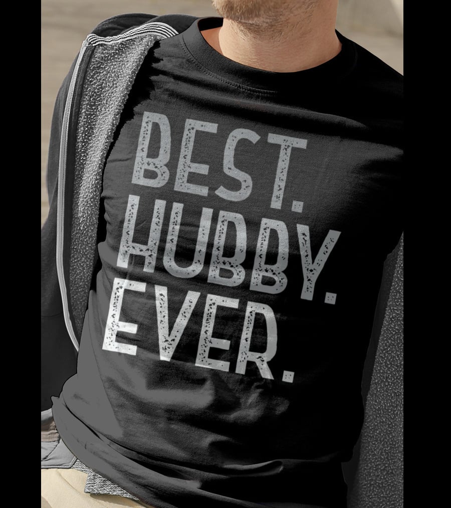 Best Hubby Ever Valentines Day Mens For Him T-Shirt