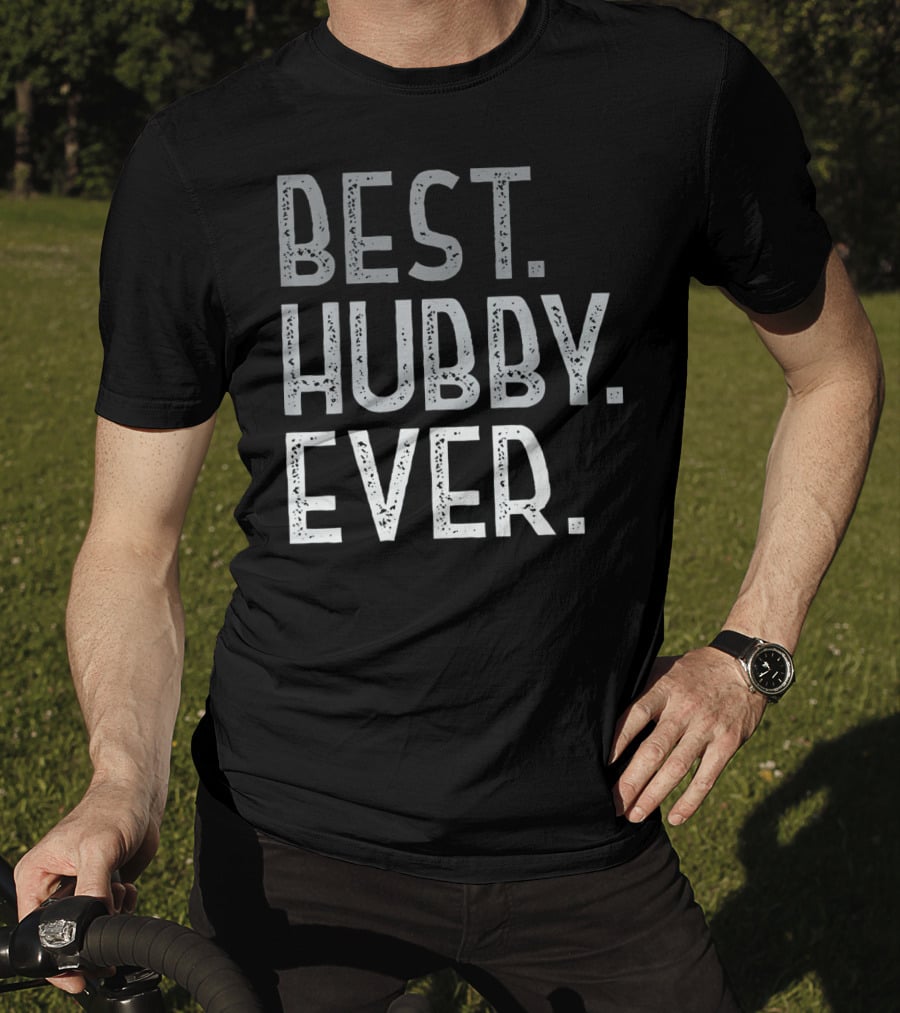 Best Hubby Ever Valentines Day Mens For Him T-Shirt