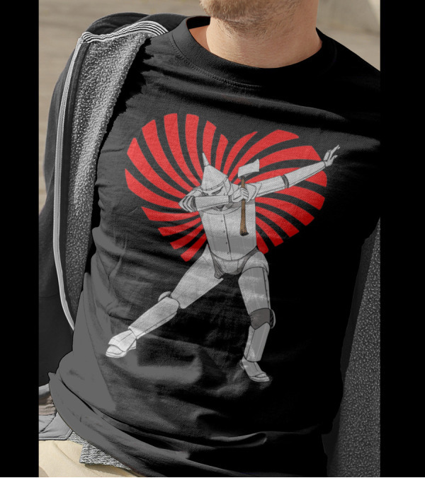 Wizard Of Oz Tin Man Swirl Dab Dance T-Shirt