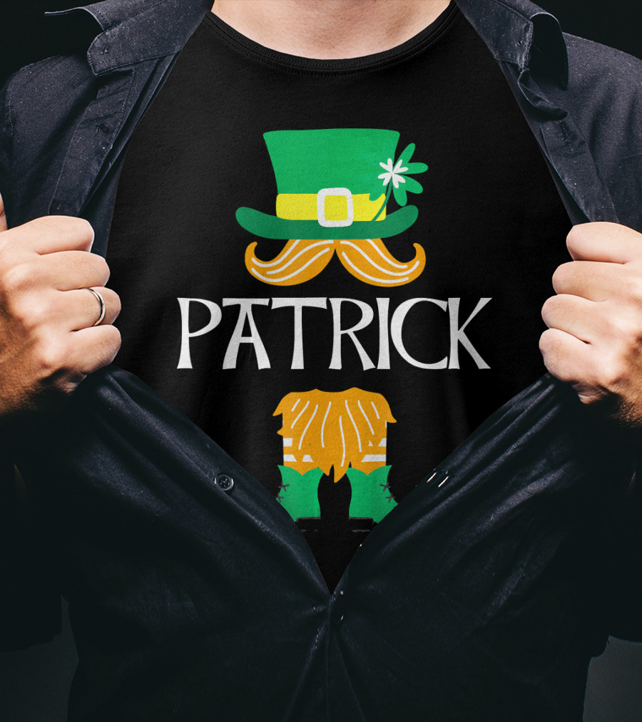 Patrick Funny Leprechaun Matching Family Group T-Shirt