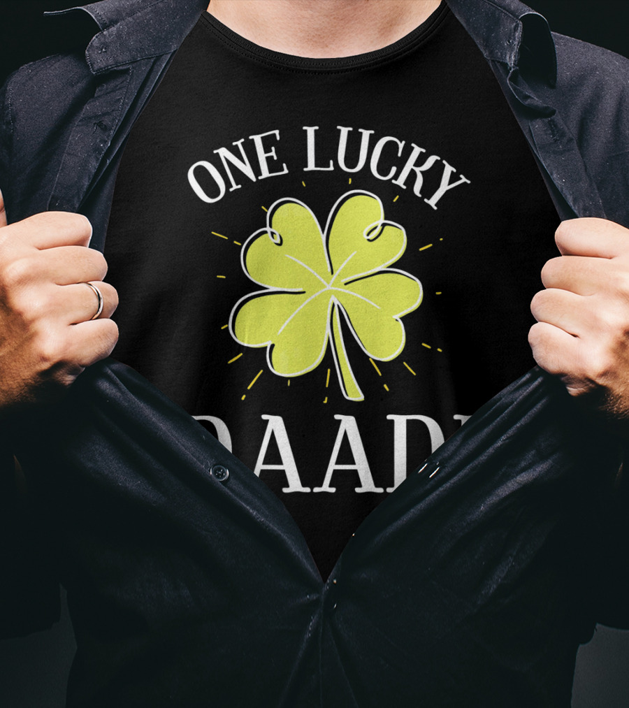 One Lucky Daadi Shamrock St. Patricks T-Shirt