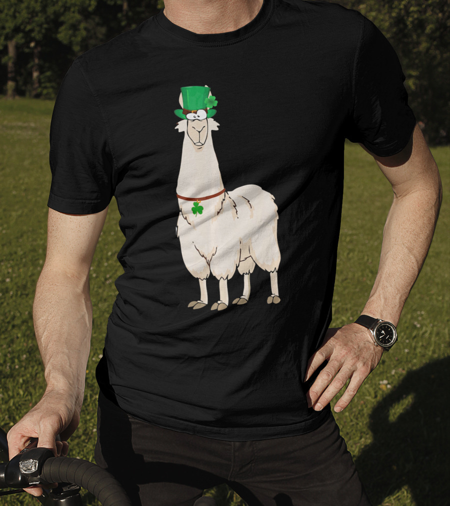 Leprechaun Costume Alpaca St Patrick's Day T-Shirt