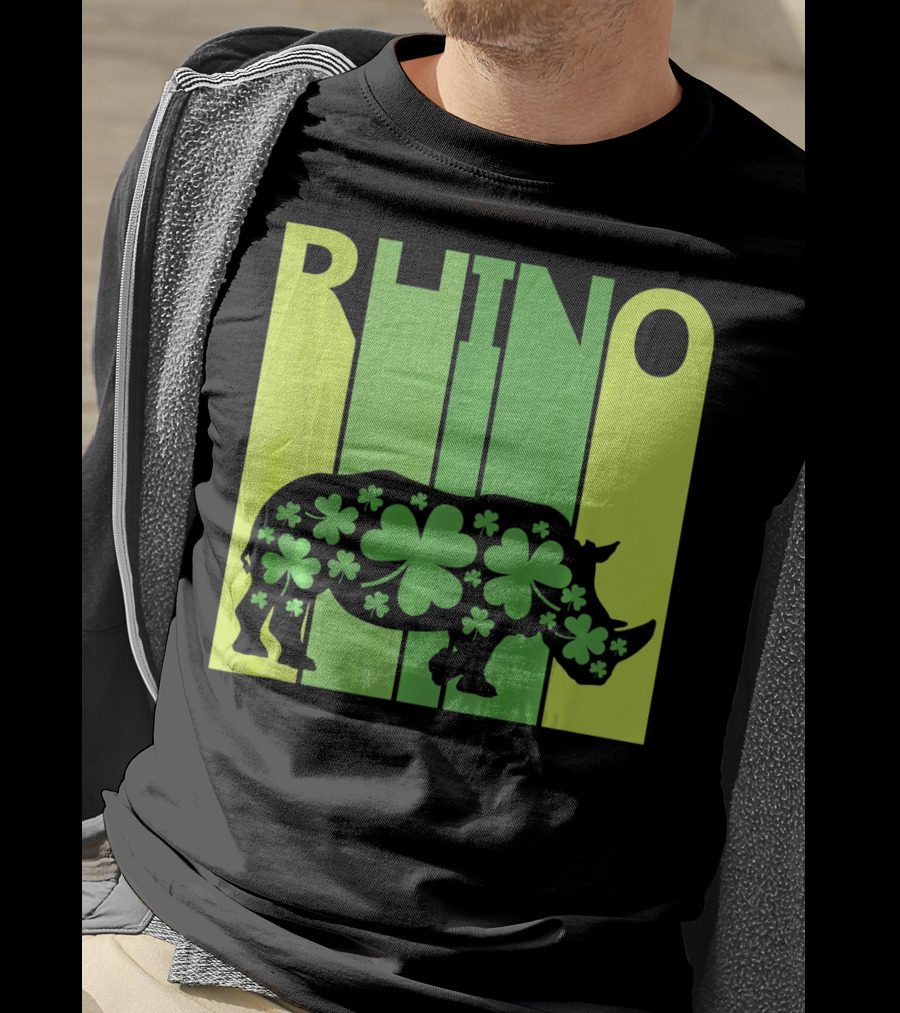 Lucky Clover Rhino T-Shirt