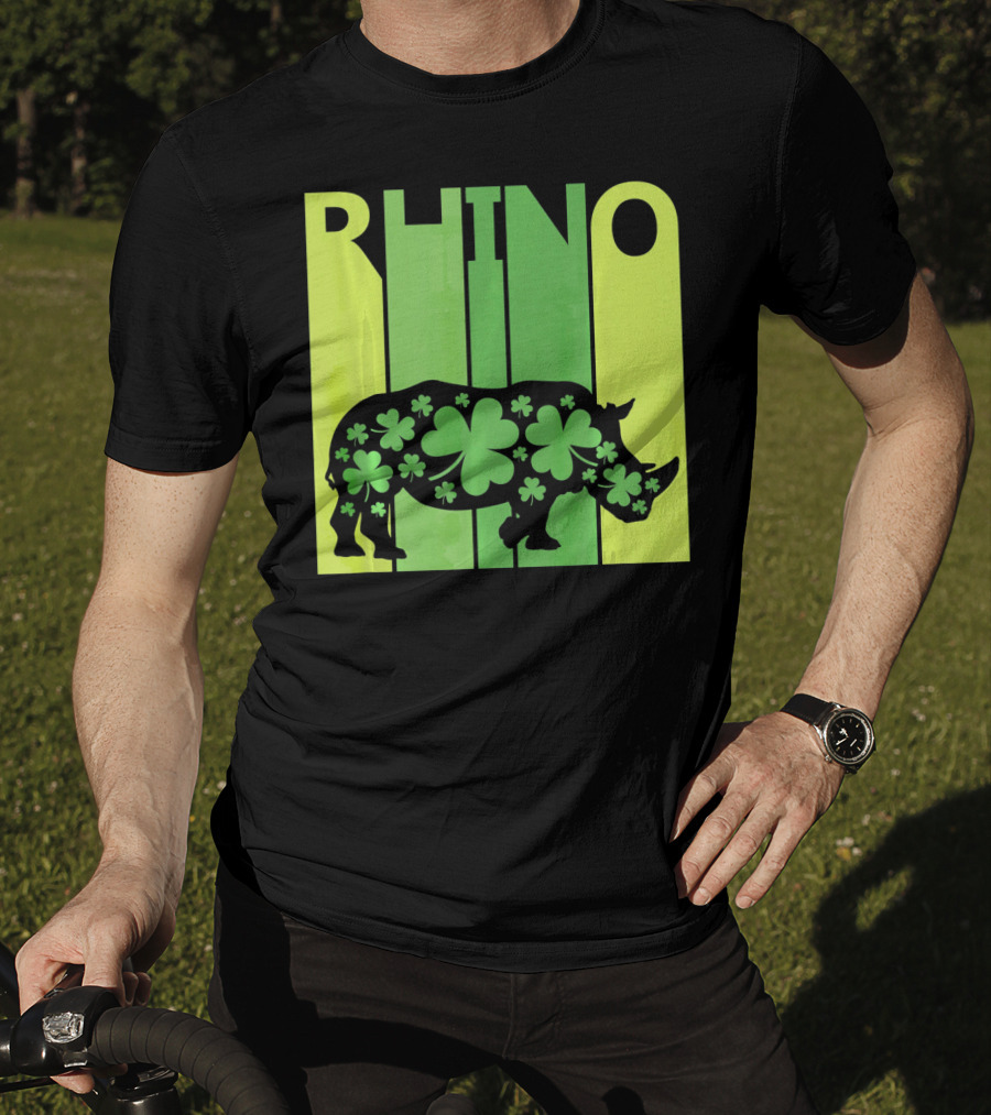 Lucky Clover Rhino T-Shirt