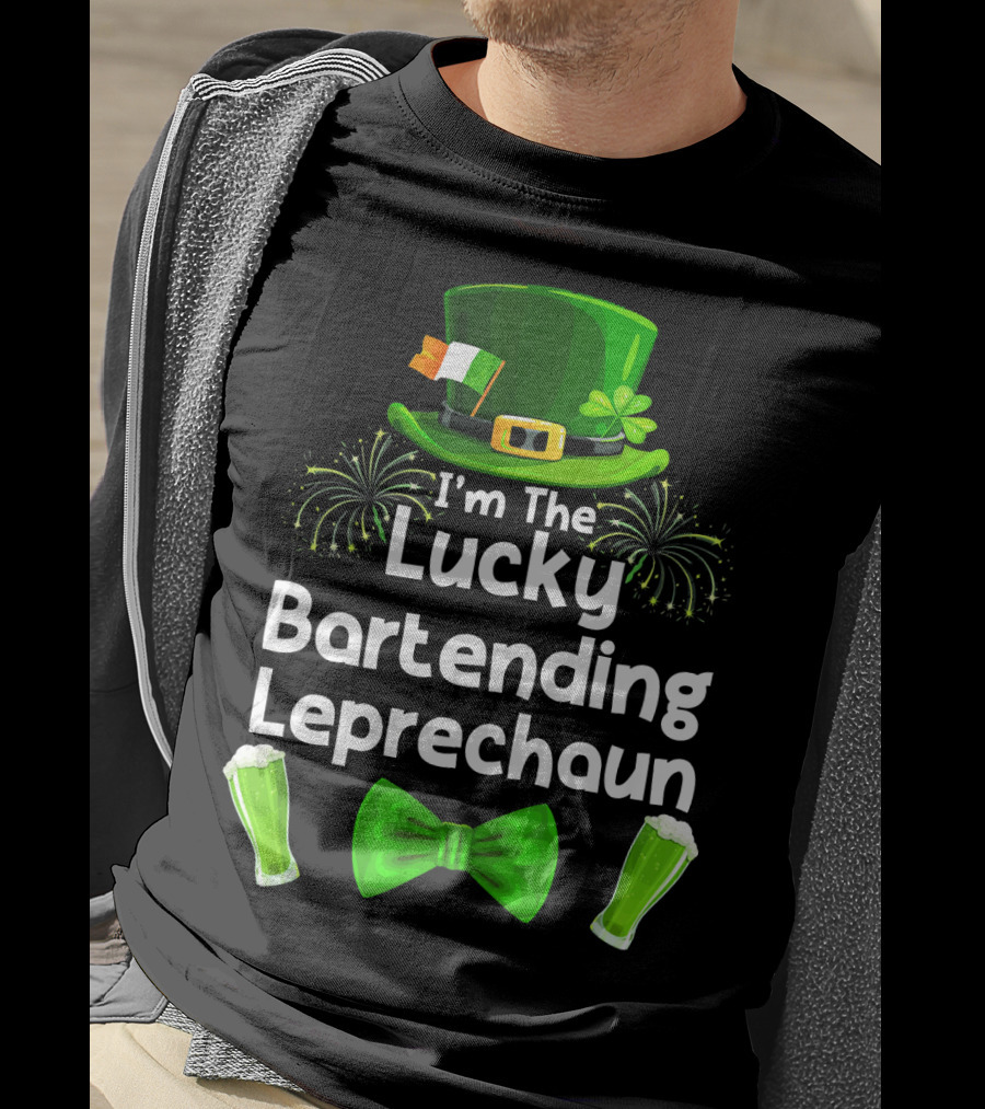 I'm The Lucky Bartending Leprechaun T-Shirt
